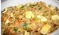 How to make Egg Fried Rice and Chicken 